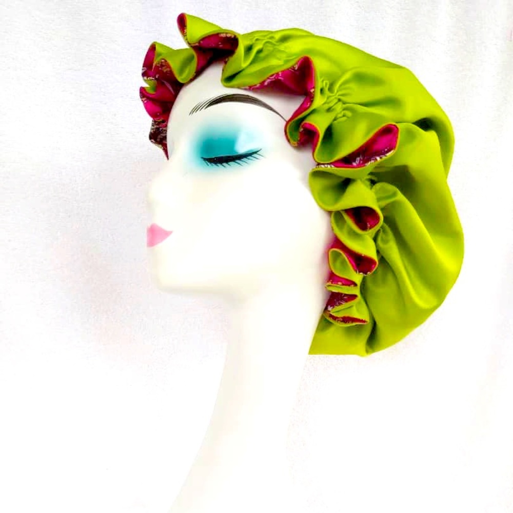 Dual side Satin hair bonnet
